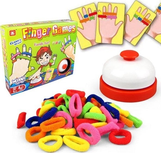 Picture of Woopie Gra Zrcznociowa Kolorowe Gumki