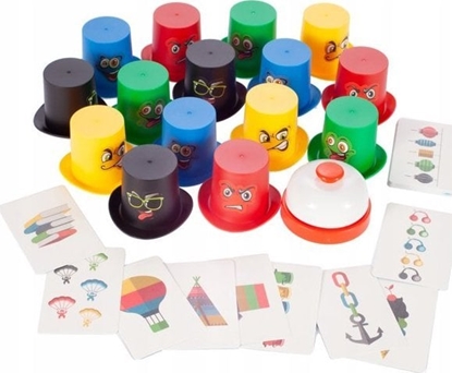 Picture of Woopie Gra Zrcznociowa Szybkie Kapelusze 4+