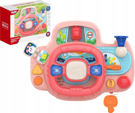 Picture of Woopie Kierownica Samochodowa Interaktywna Z Swiatami Dwikiem