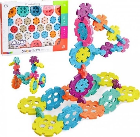 Picture of Woopie Klocki Konstrukcyjne Wafle Jeyki 120 el.