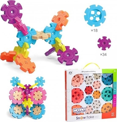 Picture of Woopie Klocki Konstrukcyjne Wafle Jeyki 52 el.