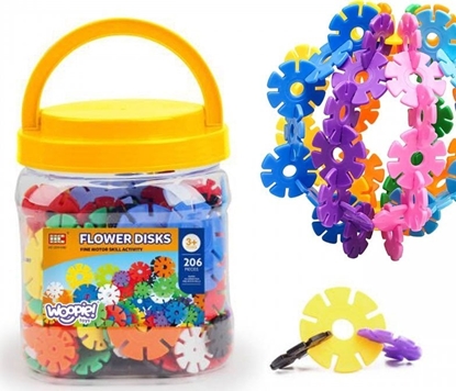 Picture of Woopie Klocki Konstrukcyjne Wafle Jeyki w Tubie 206 el.