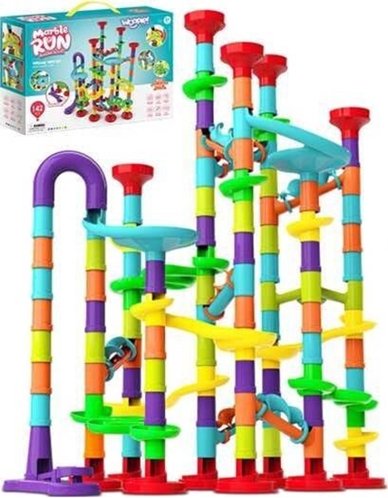 Picture of Woopie Kulodrom Tor Kulkowy Zestaw Spirala 142 El.