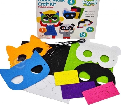 Picture of Woopie WOOPIE ART&FUN Zestaw Kreatywny Plastyczny Fabryka Masek Party w Lesie