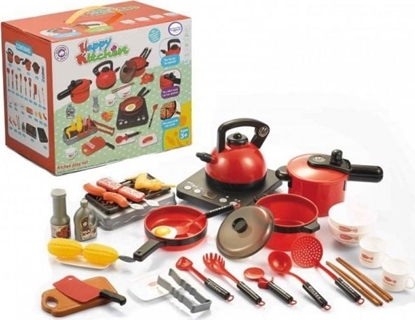 Picture of Woopie WOOPIE Kuchnia dla Dzieci Duy Zestaw XXL Akcesoria Garnki 36 el.