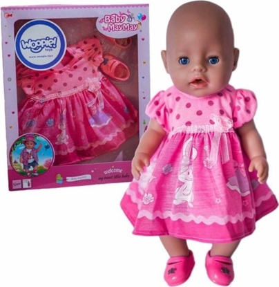 Изображение Woopie WOOPIE Ubranko dla Lalki Róowa Sukienka Króliczek 43-46 cm