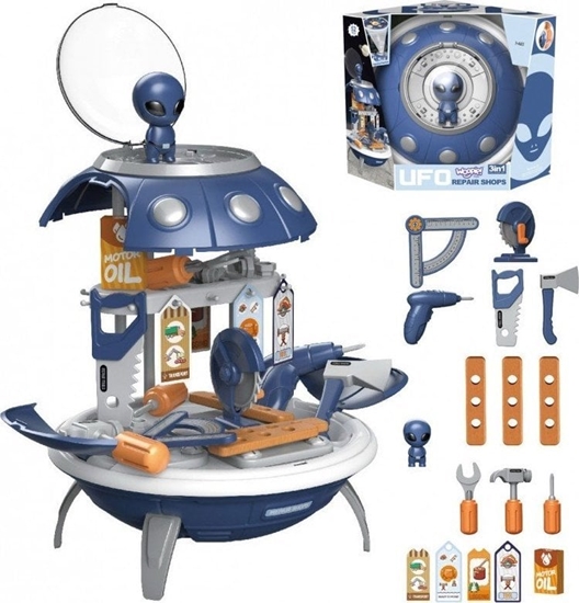 Picture of Woopie WOOPIE Warsztat 3w1 Plecak Projektor UFO 52 el.