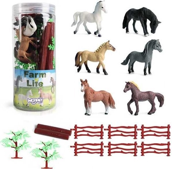 Picture of Woopie Zestaw Figurki Konie 16 Szt.