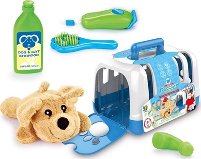 Attēls no Woopie Zestaw Maego Weterynarza Piesek Transporter 6 el.