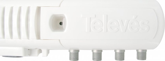 Изображение Wzmacniacz Domowy Ze Zczami Typu F 3 Wyjcia (2+Tv) Vhf/Uhf Lte700 Ready 552220  Televes