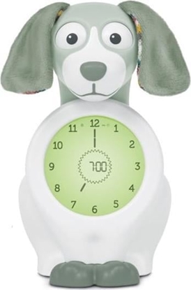 Attēls no Zazu Budzik dla dziecka trener snu lampka nocna Pies COCO Green Zazu