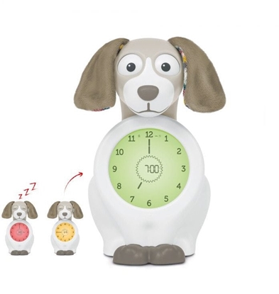 Picture of Zazu Davy sleep rhythm alarm clock, dog, taupe