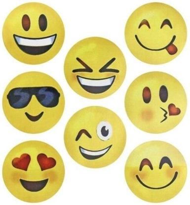 Изображение Zdesign Naklejki papierowe na tamie Emotikony 500szt