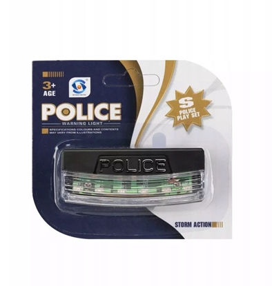 Attēls no ZEST POLICYJNY B/O LAMPA BL 11X10X3 MC12/216/432