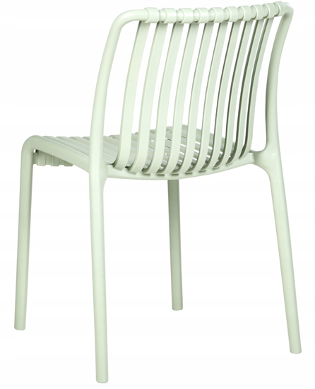 Picture of Zestaw 4 krzese ogrodowych ARICCIA Jasnozielony