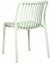Изображение Zestaw 4 krzese ogrodowych ARICCIA Jasnozielony
