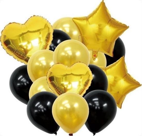 Picture of Zestaw balonów Gwiazdki 17el