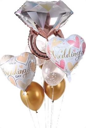 Attēls no Zestaw balonów Wedding 9el
