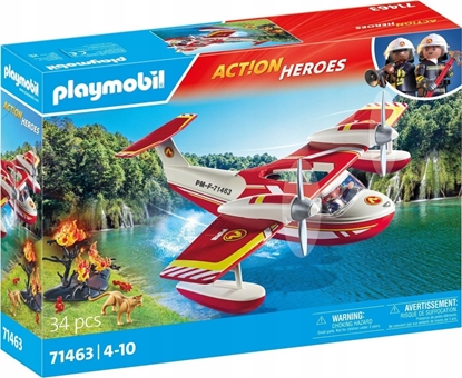 Attēls no Playmobil Playmobil Action Heroes 71463 Samolot stray poarnej z funkcj gaszenia poaru