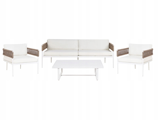 Picture of Zestaw ogrodowy ze stolikiem dla 5 osób SERLA Metal Biay