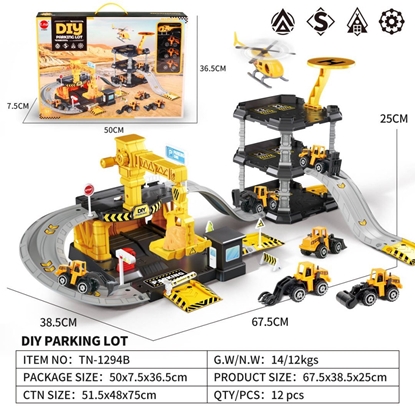 Picture of Zestaw Parking i Plac Budowy + Autka EDUKAMP