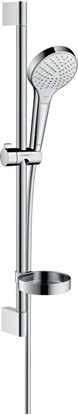 Picture of Zestaw prysznicowy Hansgrohe Hansgrohe Select KOMPLET PRYSZNICOWY Vario 0,65m z mydelniczk Biay/chrom - 26566400