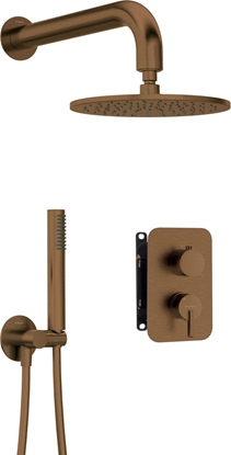 Изображение Zestaw prysznicowy podtynkowy z BOXem mieszaczowym - z gowic prysznicow