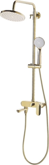 Picture of Zestaw prysznicowy Shumee Kolumna prysznicowa z deszczownic zota GURARA