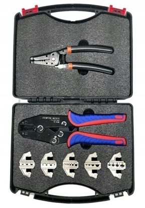 Изображение Zestaw zaciskarka z wymiennymi beznarzdziowo szczkami + cgi