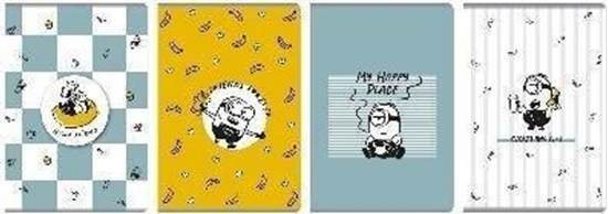 Picture of Zeszyt A5/60K kratka Minionki (5szt)