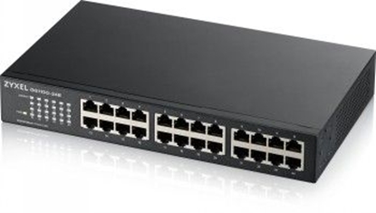 Attēls no ZYXEL GS1100-24E 24 PORT GIGABIT UNMANAGED SWITCH V3 (5Y WARRANTY)