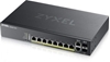 Изображение ZYXEL GS2220-10HP,EU REGION,8-PORT GBE L2 POE SWITCH WITH GBE UPLINK (1 YEAR NCC PRO PACK LICENSE BUNDLED)