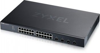 Изображение ZYXEL XGS1935-28, 28 PORT LITE-L3 SMART MANAGED SWITCH, 24X GIGABIT COPPER AND 4X 10G SFP+, HYBRID MODE, STANDALONE OR NEBULAFLEX CLOUD (5Y WARRANTY)