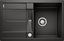 Изображение Zlewozmywak Blanco Metra 45 S Silgranit czarny z korkiem automatycznym (525914)