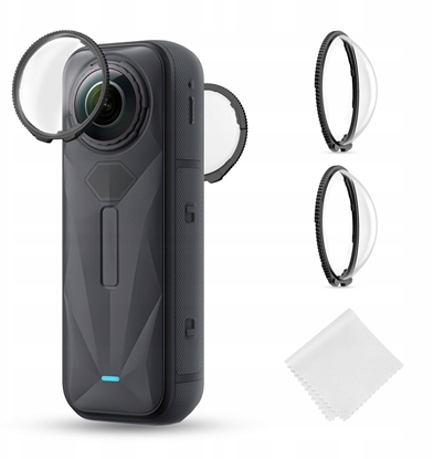 Attēls no 2x Szko Ochronne Osona Na Obiektyw Do Insta360 X5 Szko Hartowane H9 K&f / Kf31.185