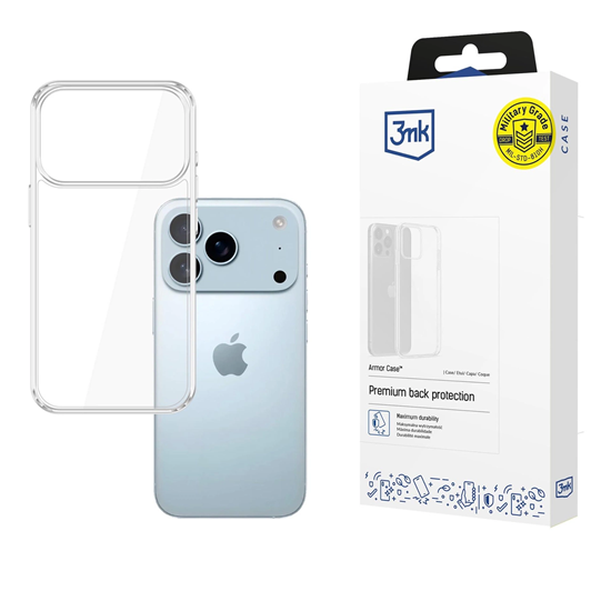 Picture of 3mk Armor Case for Apple iPhone 17 Pro Max - Trans