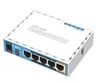 Изображение Access Point|MIKROTIK|IEEE 802.11b|IEEE 802.11g|IEEE 802.11n|IEEE 802.11ac|5x10Base-T / 100Base-TX|1xUSB 2.0|RB952UI-5AC2ND
