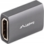Picture of Adapter AV Lanberg Adapter Lanberg HDMI(F)->HDMI(F) 8K beczka srebrna aluminium