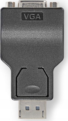 Attēls no Adapter AV Nedis Nedis CCGB37935BK zmieniacz pci / kabli DisplayPort VGA (D-Sub) Czarny