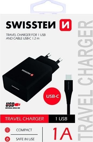 Изображение adowarka Swissten 1x USB-A 1 A (22064000)