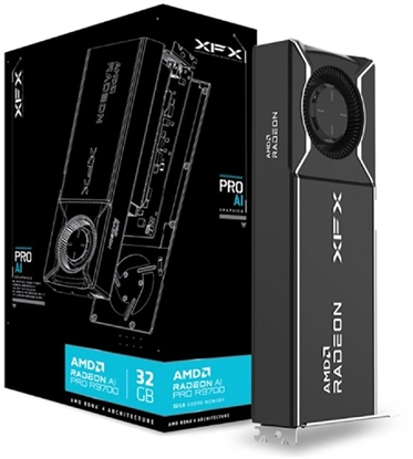 Attēls no AI PRO 9700 32GB XFX Radeon Blower GDDR6