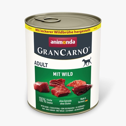 Изображение ANIMONDA GranCarno Adult Game - wet dog food - 800g