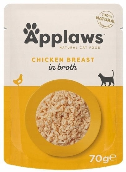 Изображение APPLAWS KOT sasz.70g KURCZAK W ROSOLE /   12