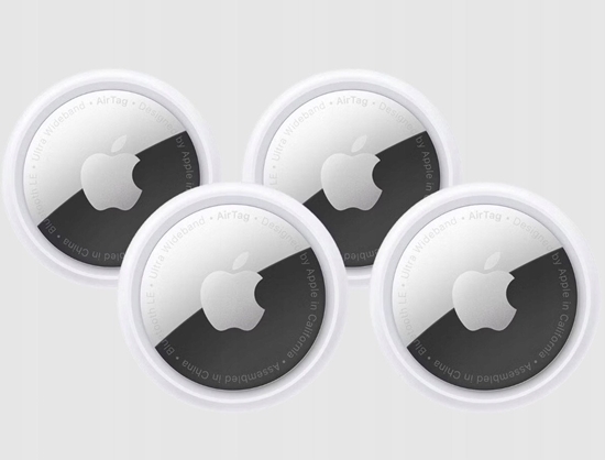 Picture of Apple MX542LL/A AirTag (4-Pack) Bluetooth, Ultra Wideband, White