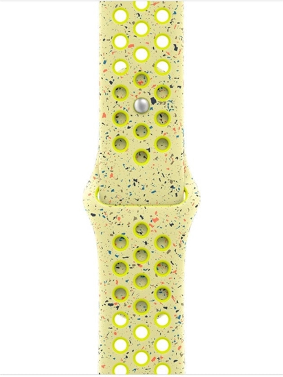 Picture of Apple Pasek sportowy Nike w kolorze promiennym zielonoótym do koperty 42 mm  rozmiar S/M