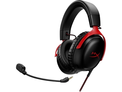 Изображение Austiņas HyperX Cloud III Black / Red