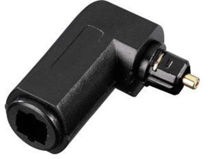 Attēls no Avinity Audio Optical Fibre ODT Toslink 90 degrees apzeltiti kontakti melna - Adapteris 00127091 (4047443254566)