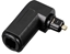 Picture of Avinity Audio Optical Fibre ODT Toslink 90 degrees apzeltiti kontakti melna - Adapteris 00127091 (4047443254566)