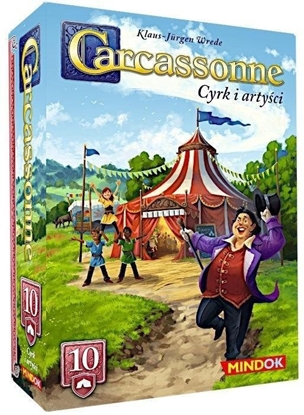 Attēls no Bard Dodatek do gry Carcassonne: Cyrk i artyci (trzecia edycja)