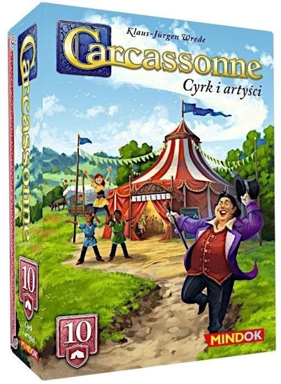 Picture of Bard Dodatek do gry Carcassonne: Cyrk i artyci (trzecia edycja)